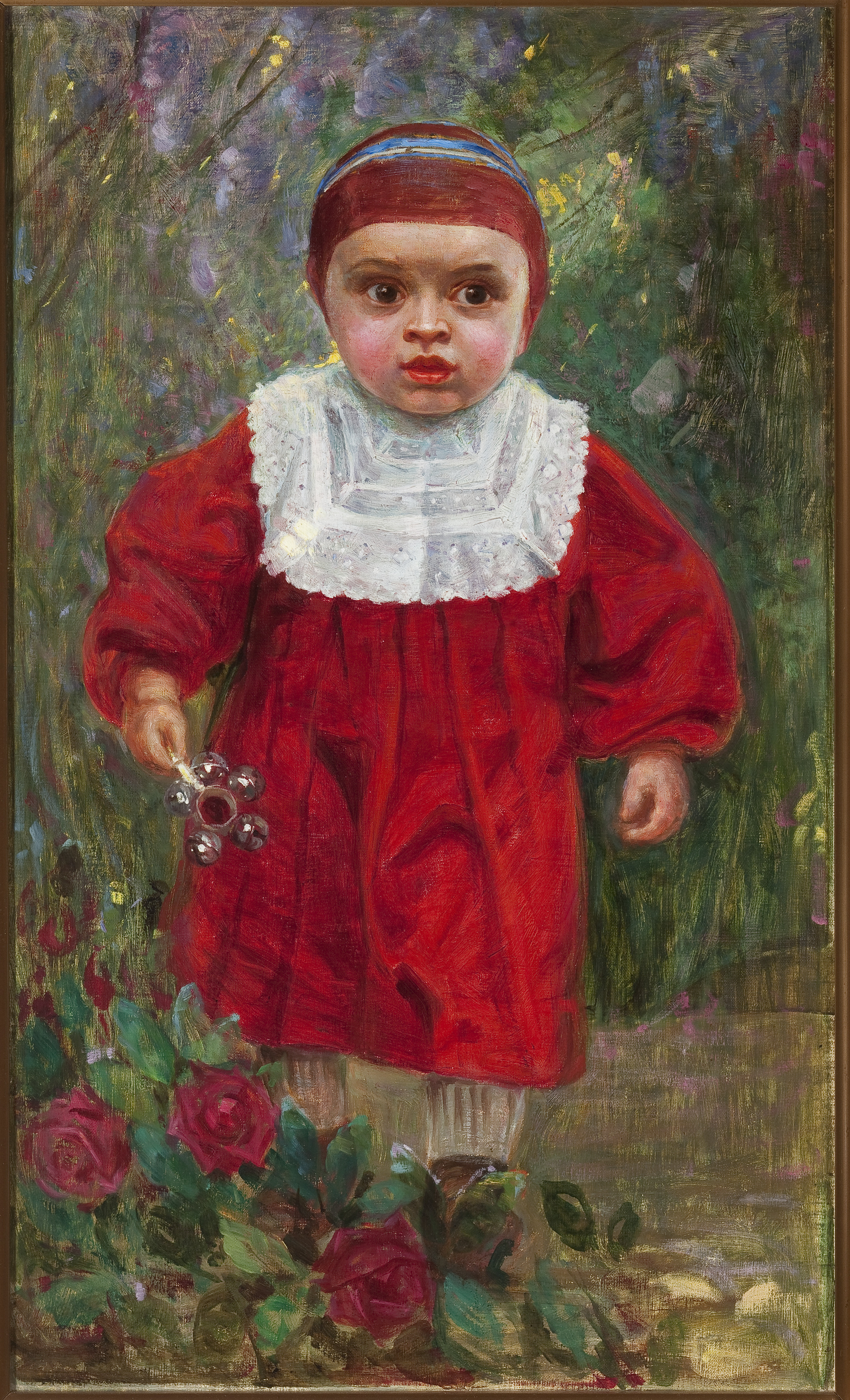 Ritratto di Giannetto Papiani da bambino